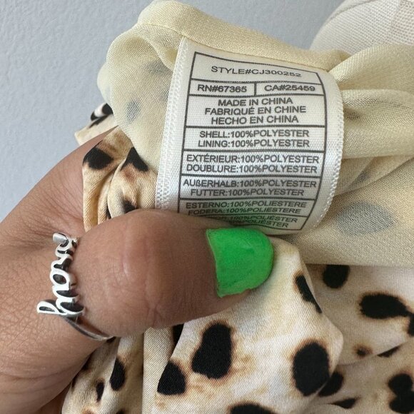 Cupcakes And Cashmere Arianne Cheetah Duster Cardigan - Picture 6 of 7